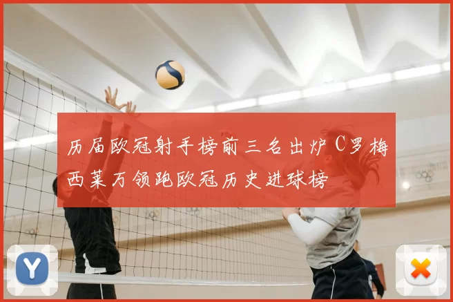 历届欧冠射手榜前三名出炉 C罗梅西莱万领跑欧冠历史进球榜